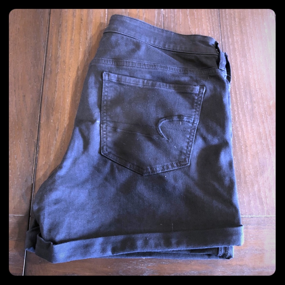 Black American Eagle shorts